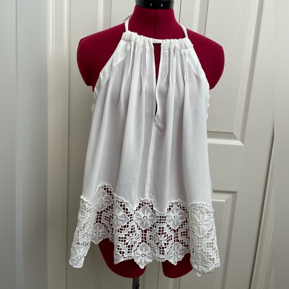 Free People crochet lace halter - size M - Picture 4 of 6